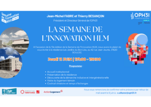 STD semaine de l'innovation Hlm 2026 SAC Garonova